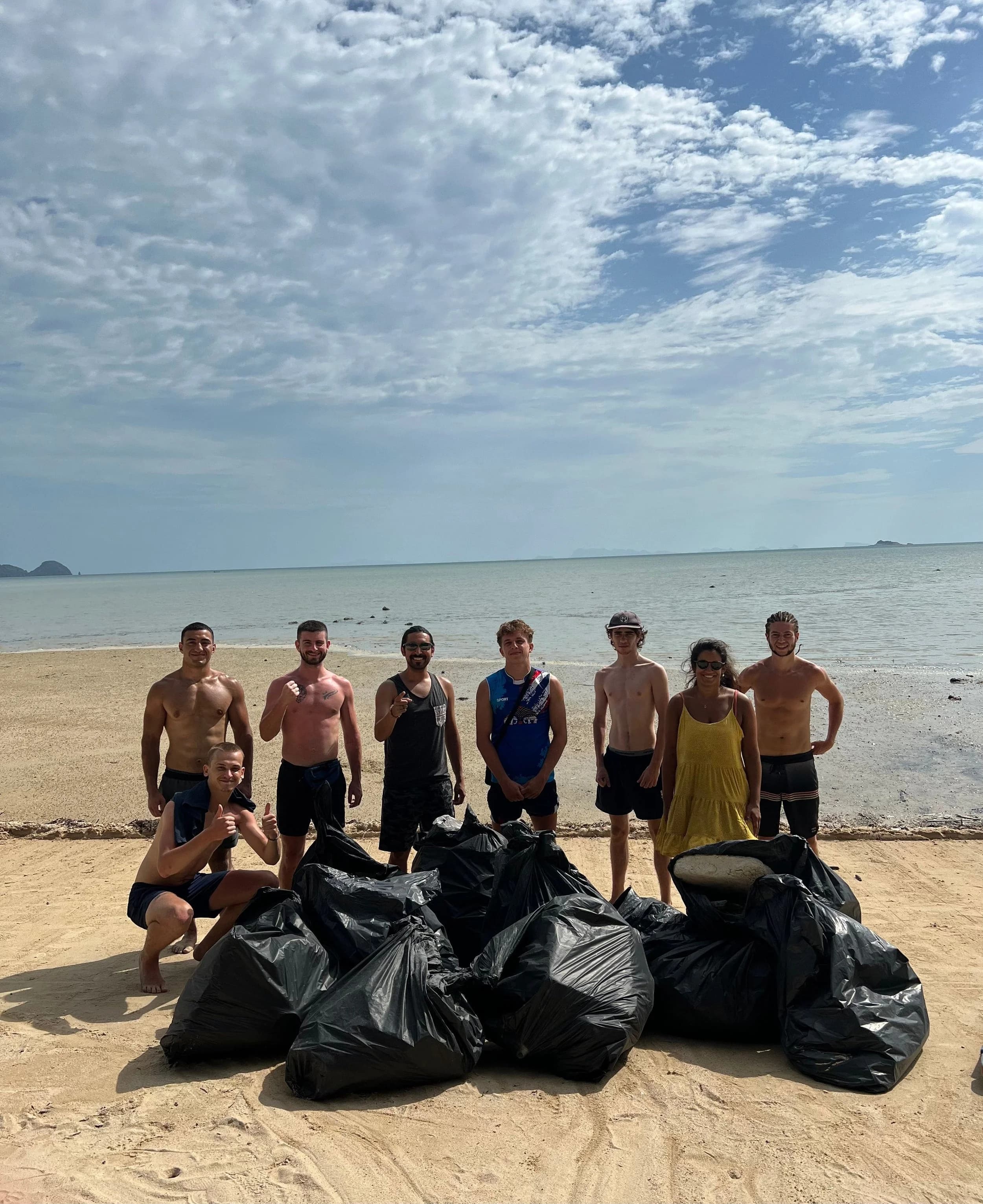 Cleaning The Beaches of Koh Phangan