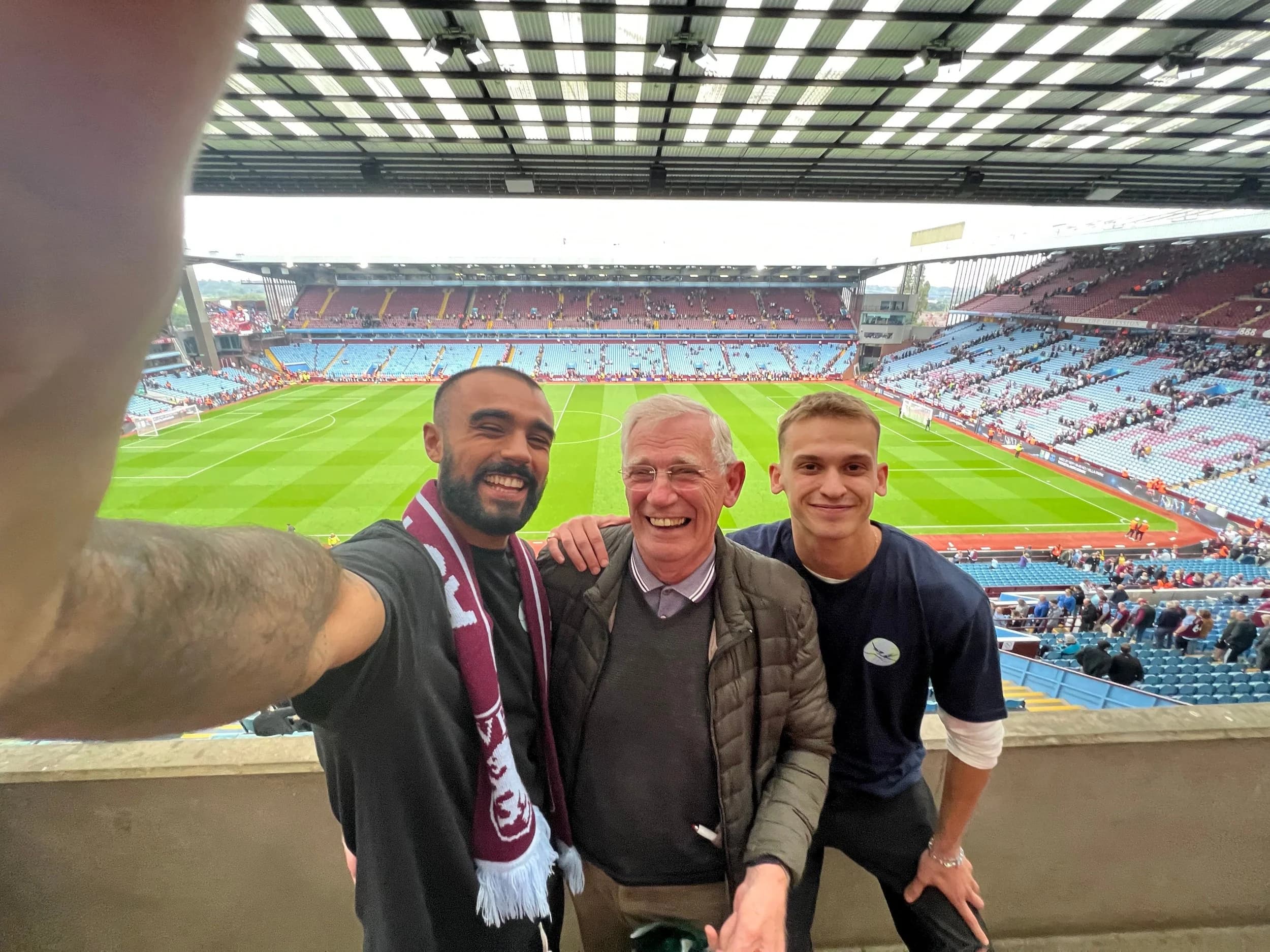 Supporting the Aston Villa Foundation